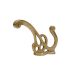 Golden Brass Nostalgic Entryway Coat Wall Hooks